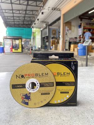 (10 ใบ ใบละ22) คมมาก ใบตัดสแตนเลส NoProblem ขนาด 4 นิ้ว บาง 1 มิล