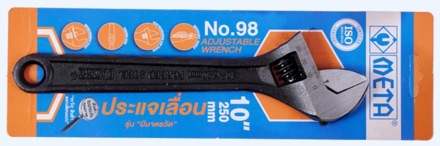 ประแจเลื่อน “META” No.98