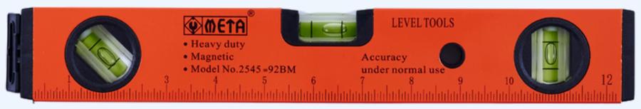 ระดับน้ำ META รุ่น 92 BM (มีแม่เหล็ก)